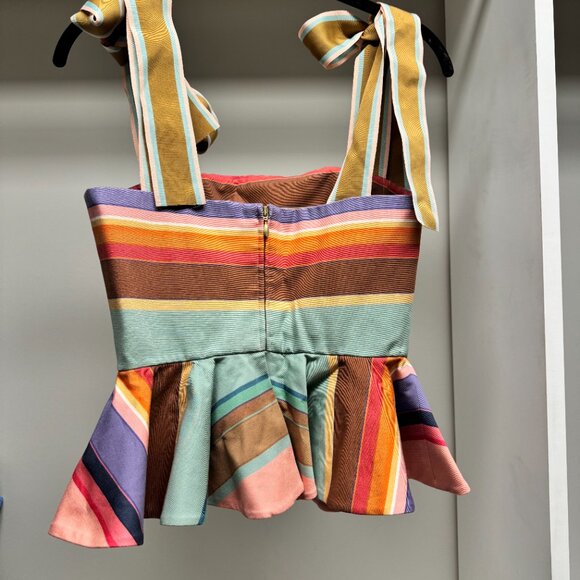 Zimmermann Lovestruck Peplum Top - Picture 5 of 8